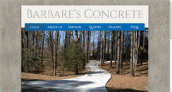 Desktop Screenshot of barbaresconcrete.com