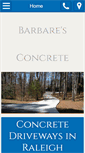 Mobile Screenshot of barbaresconcrete.com